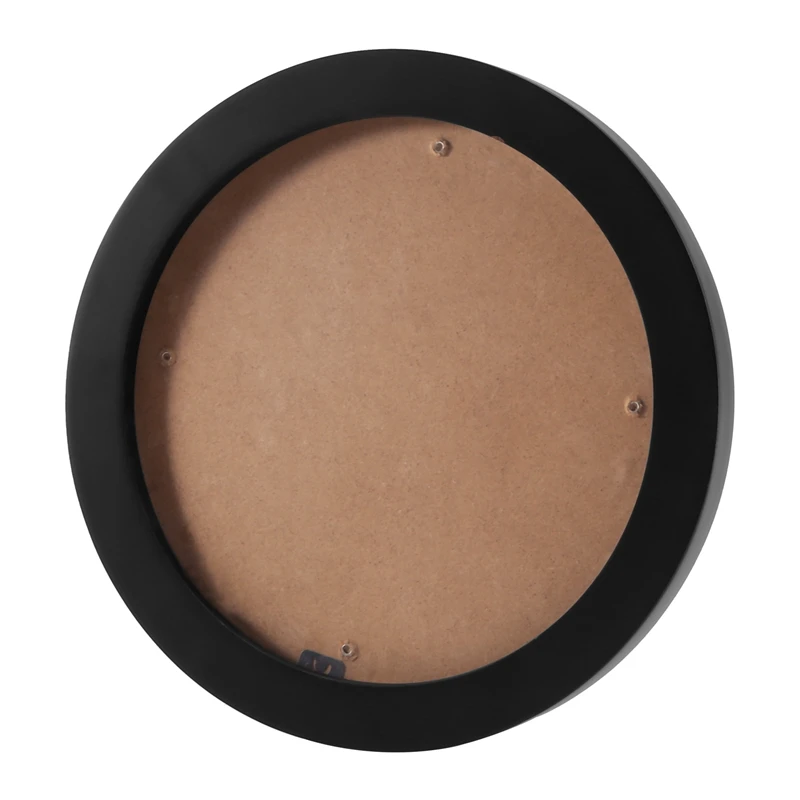 Cornici rotonde in legno regalo creativo fai da te appeso a parete porta foto in legno decorazione della casa