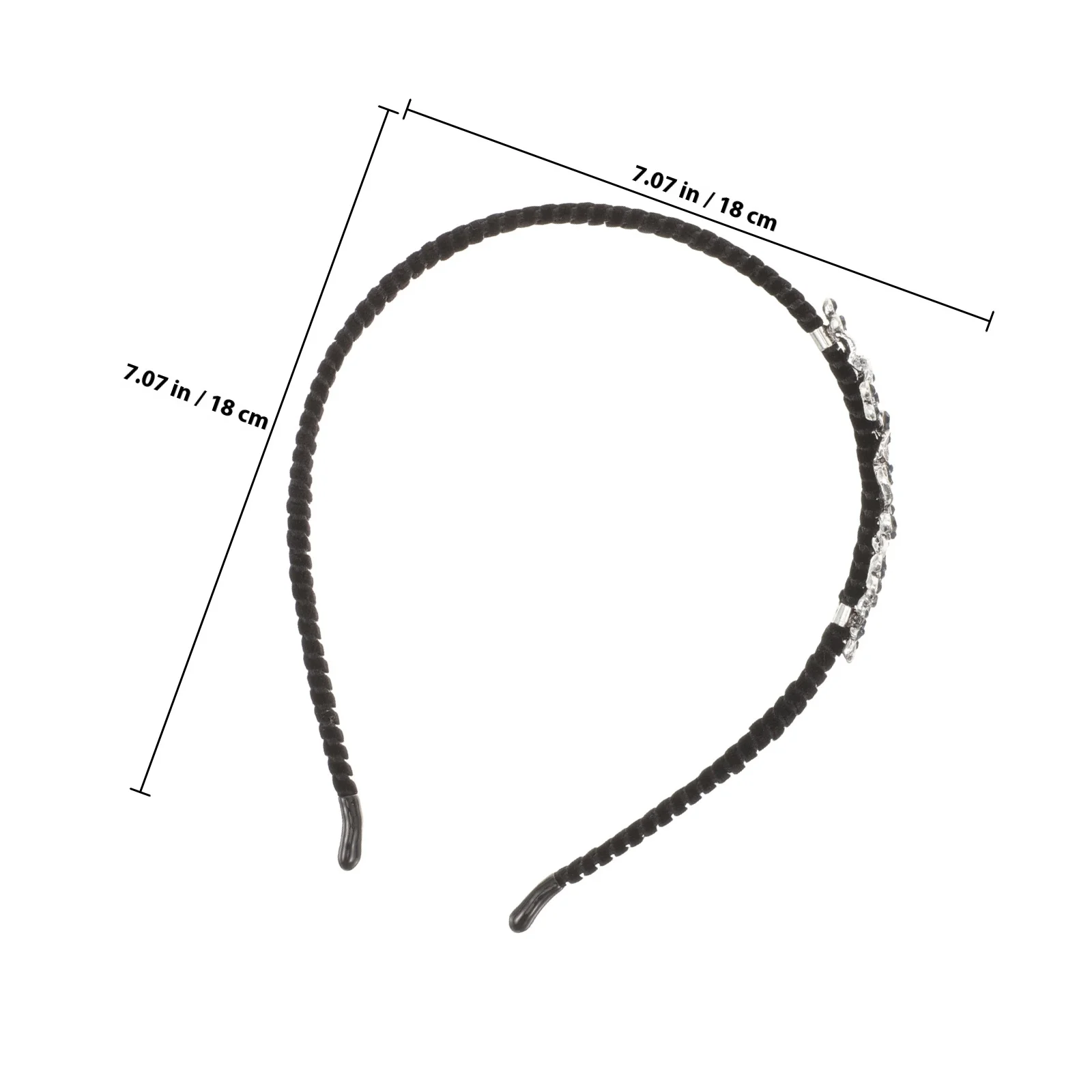 كريستال هيرباند زهرة حجر الراين خوذة للنساء الفتيات أنيقة حلوة موضة الشعر هوب حفل زفاف عطلة ارتداء #2