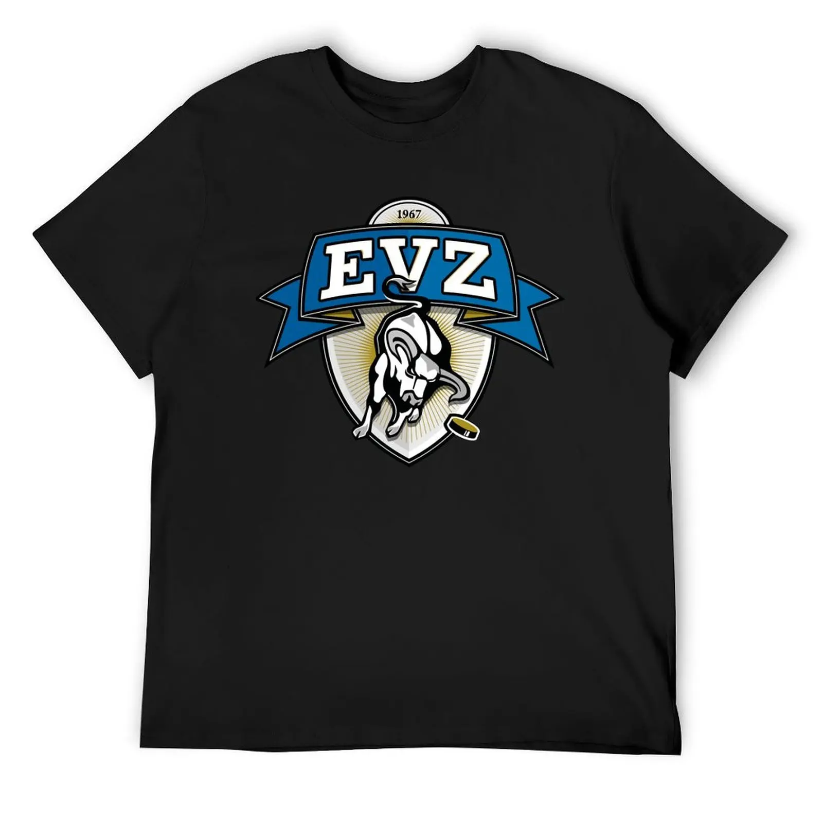 

EV Zug Swiss Ice Hockey Sports Fans EVZ Switzerland T-Shirt man t shirt sports fans clothes plain tshirts for men