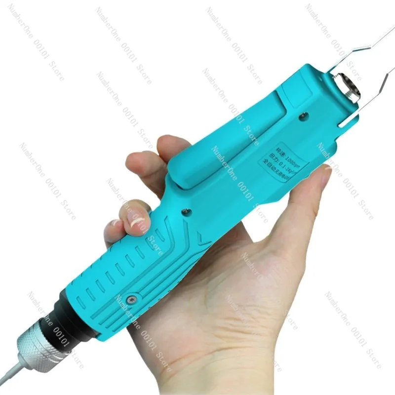 Cordless Brushless Electric Screwdriver White Light LED Auto Brake Power Drill Adjustable Torque Reversible Forward Reverse