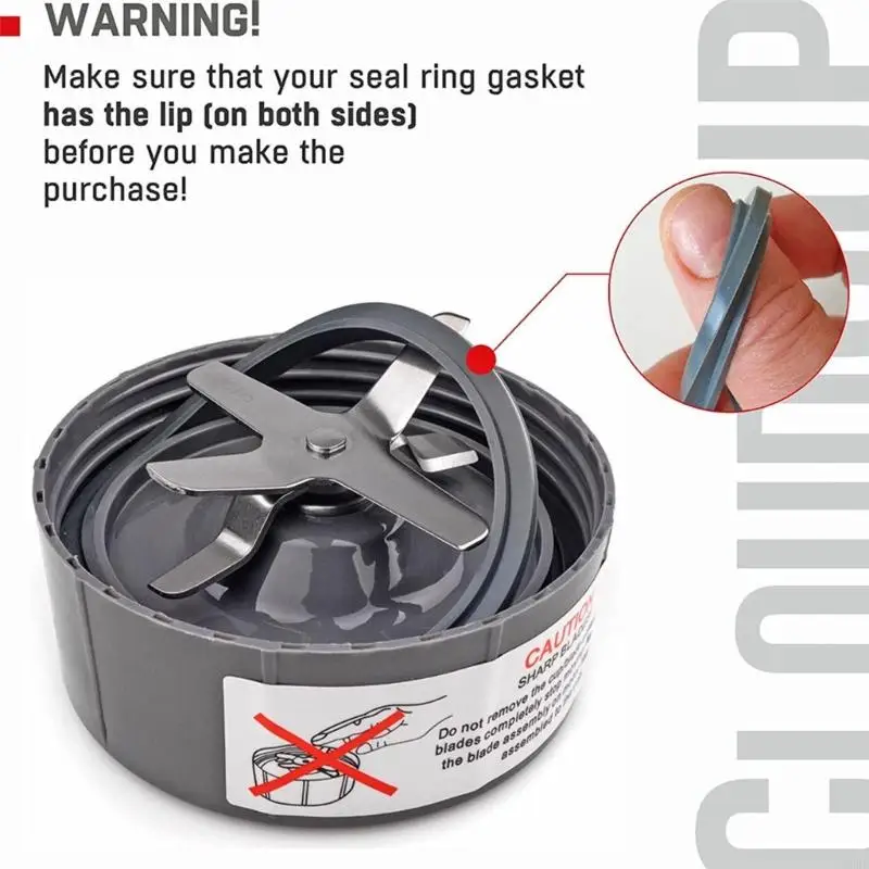 Máy trộn U0DE 32OZ 900W Bộ cốc thay thế Bộ gioăng cao su Phù hợp cho cốc máy xay sinh tố