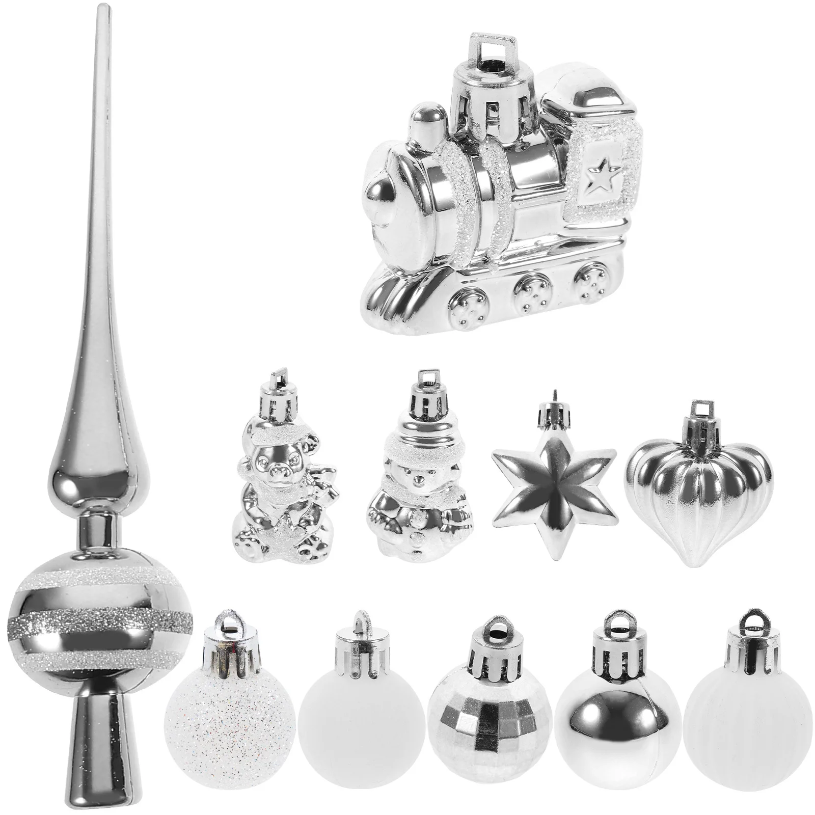 

Christmas Tree Top Star Small Cartoon Hanging Ornaments Lovely Xmas Tree Decorations for Party Hotel Shopping Mall Festive Decor