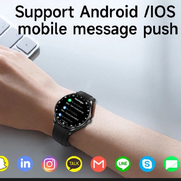 TWS Noise Reduction Headset 2 In 1 Smart Watch NFC Heart Rate Sports Waterproof Headphone Watches Blue Tooth Call Smartwatch