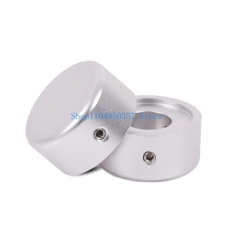 652F Aluminum Alloy Guitar Effect Pedal Footswitch Toppers Foot Protections Caps