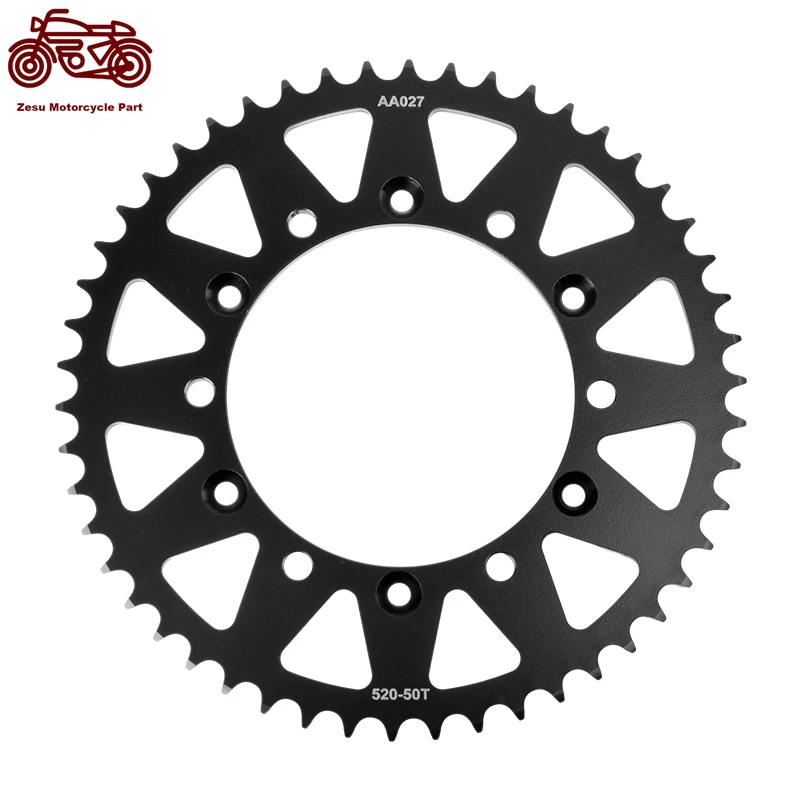

Задняя звездочка для мотоцикла 520-50T 520 50 зубьев 20crmnti для YAMAHA YZ125 YZ 125 20-22 WR250 WR 250 15-20 YZ 250 YZ250 FMME 21-22