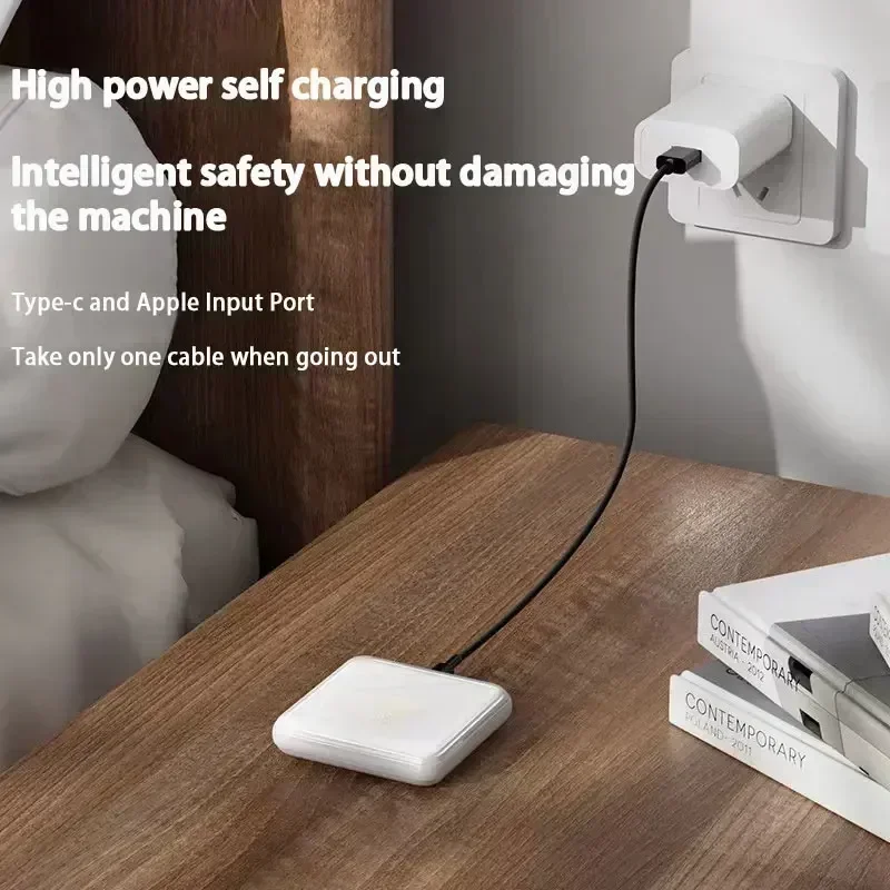 Mini Power Bank 50000mAh Fast Charging Magnetic Wireless Power Bank For Xiaomi IPhone 13 14 ProMax 12 Portable External Battery