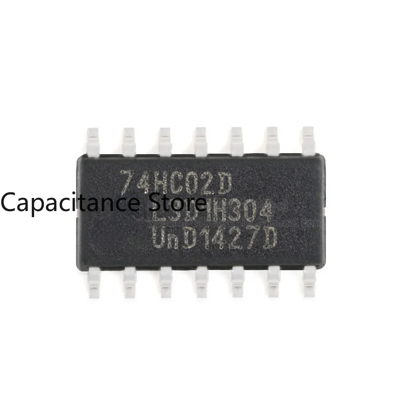 10PCS Original Genuine 74HC02D, 653 SOIC-14 Quad 2-input Or Non-gate Chip  Logic