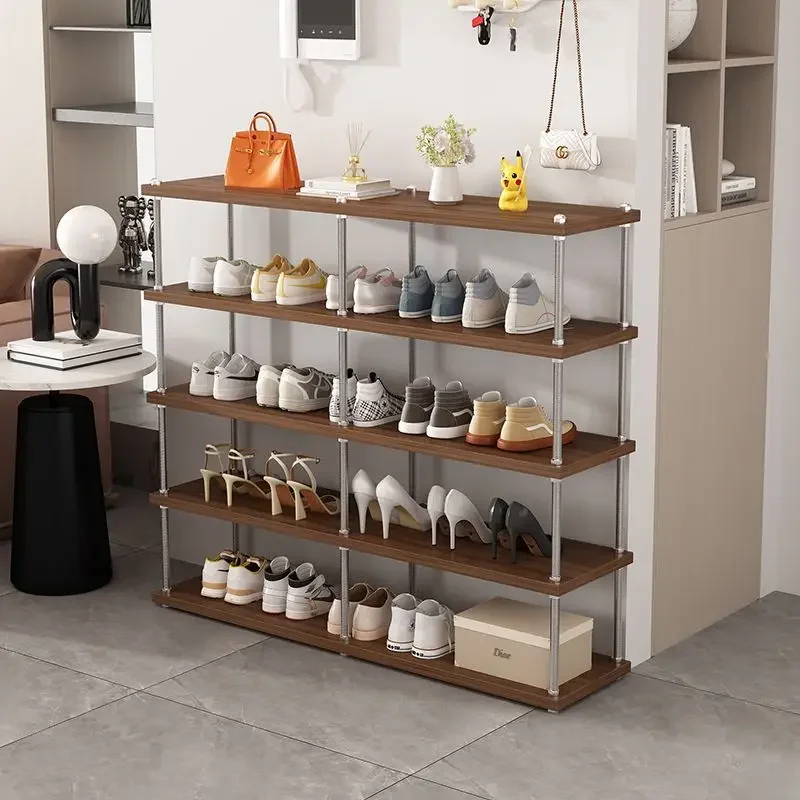 Shoes Organizer Cabinet in the Living Room Cabinets Utility Storage Iron Storage Shelf Shoe-shelf Shelves Organizers Coat Rack