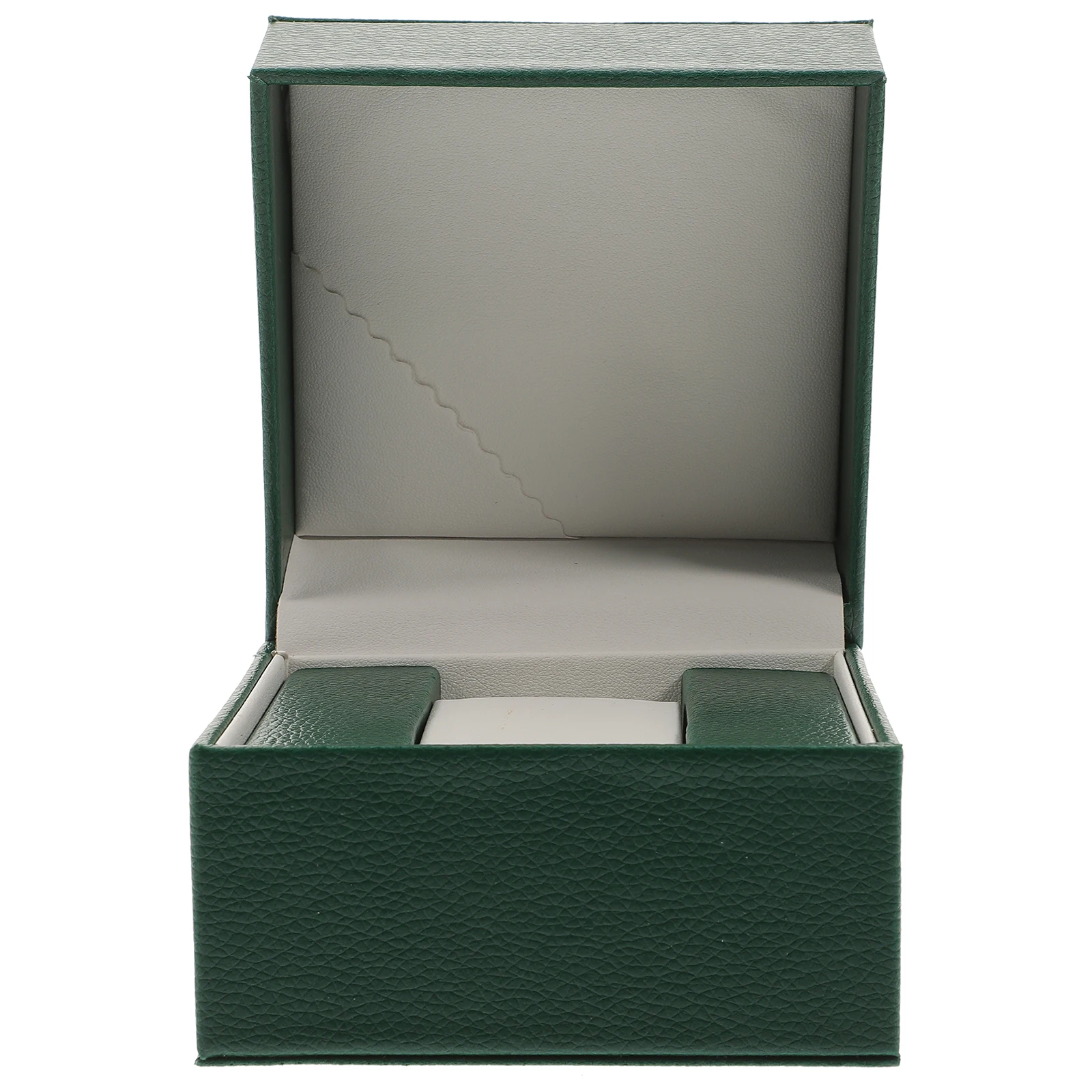 

PU Box High Quality Single Storage Case Portable Retro Watch Gift Case Anti-Scratch Display Green Color