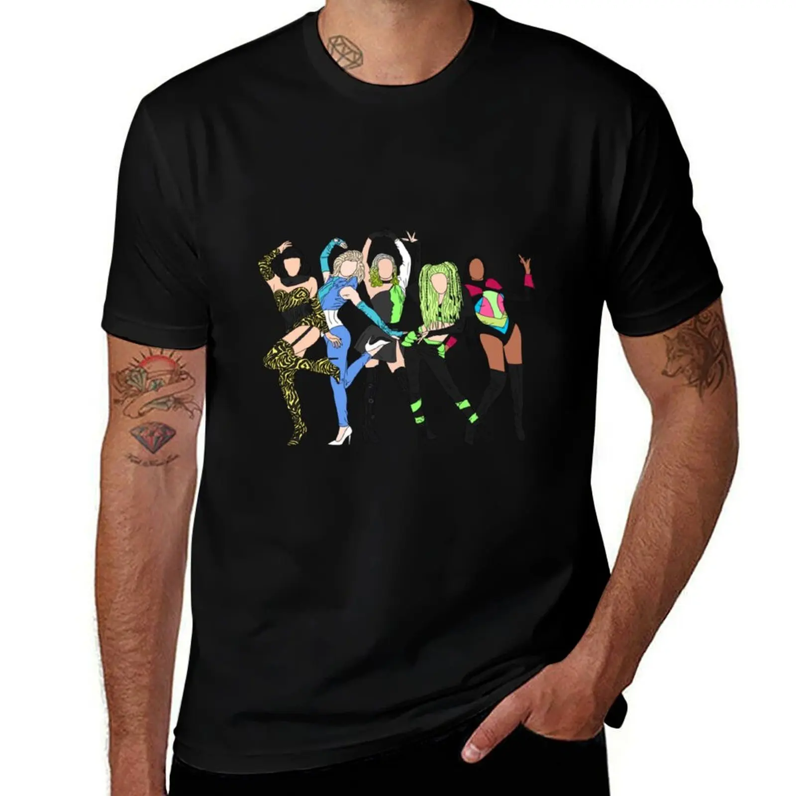 Angeria Paris Van Michaels, Lady Camden, Willow Pill, Bosco, Daya Betty T-Shirt Ultra Soft Breathable Tee Top T-Shirt