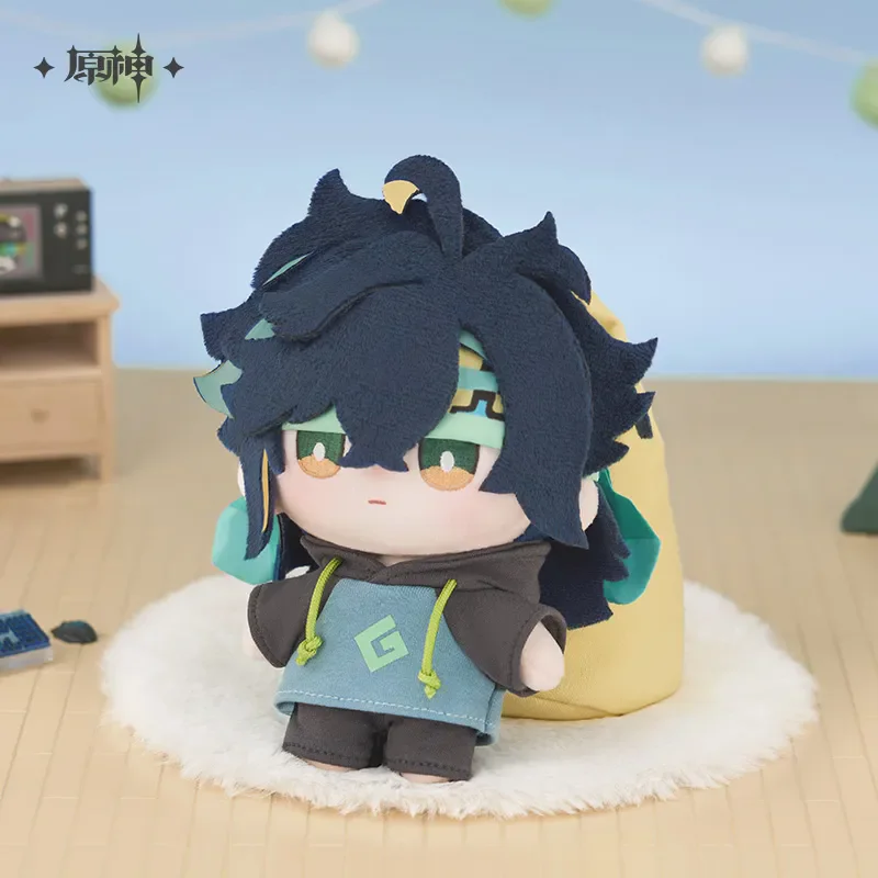 [Genuine] miHoYo Game Genshin Impact Sweet Dream Series Plush Doll Xiao Neuvillette Model Cartoon Pendant Cosplay Halloween Gift