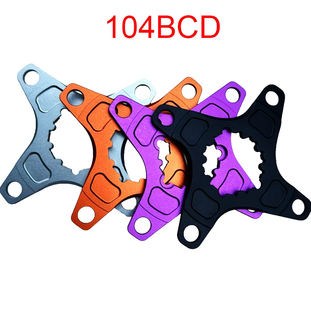 Direct Mount Chainring Converter Spider 104 110 130 BCD 4 5 Bolt Crank Arm Chainwheel  Adapter MTB Road Bike Folding BIke Parts