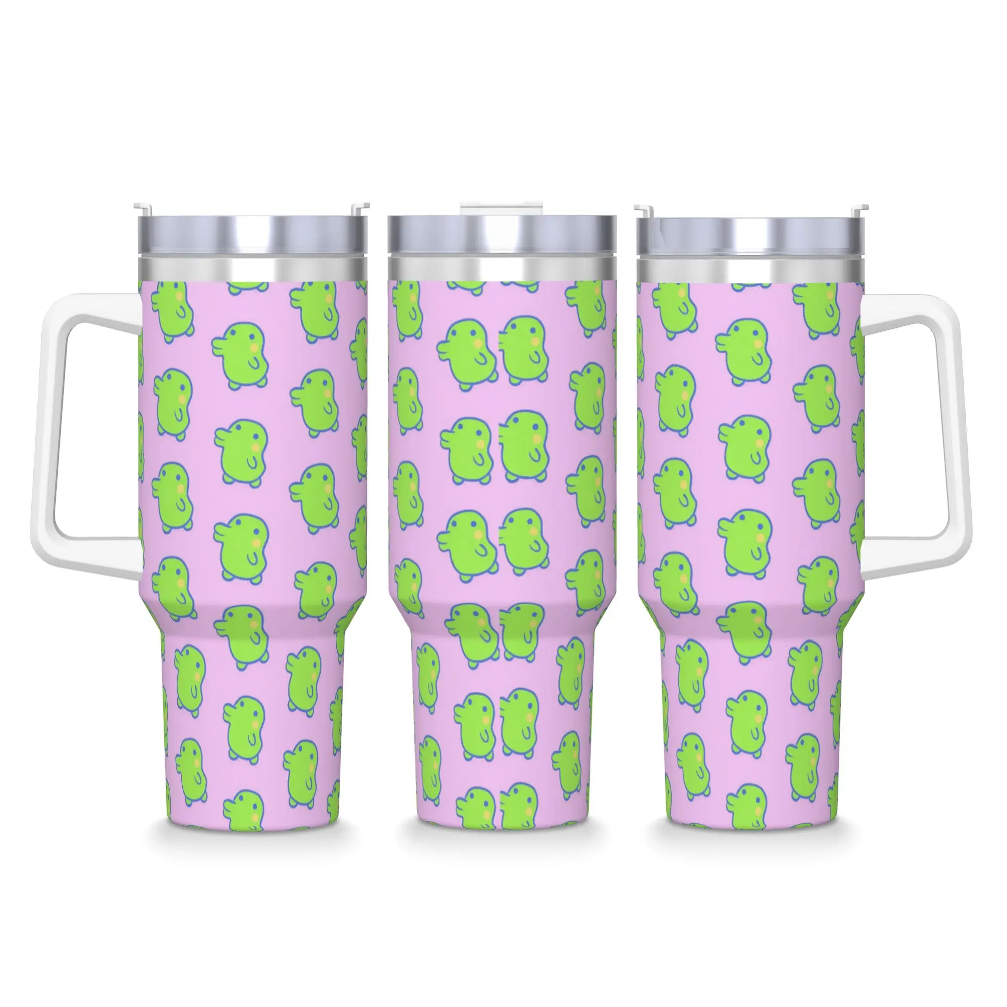 كوتشيباتشيس ماميتشي بهلوان زجاجة مياه للمشروبات الباردة مانعة للتسرب كوب قهوة من الفولاذ المقاوم للصدأ مطبوع أكواب سيارة للتخييم