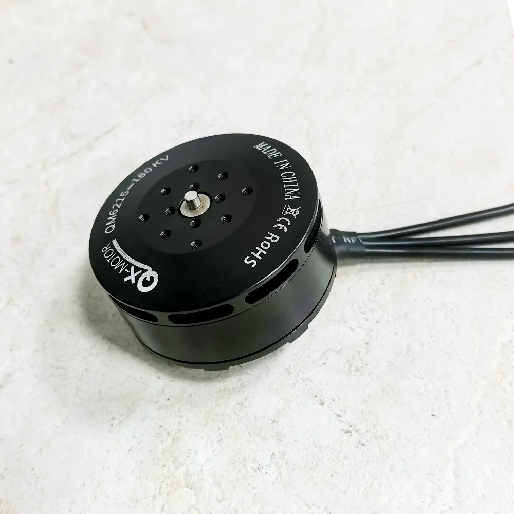 

QM6215 Бесщеточный двигатель 180 кВ для пропеллера CCW/CW 2388, сельскохозяйственная энергетическая система QX-MOTOR