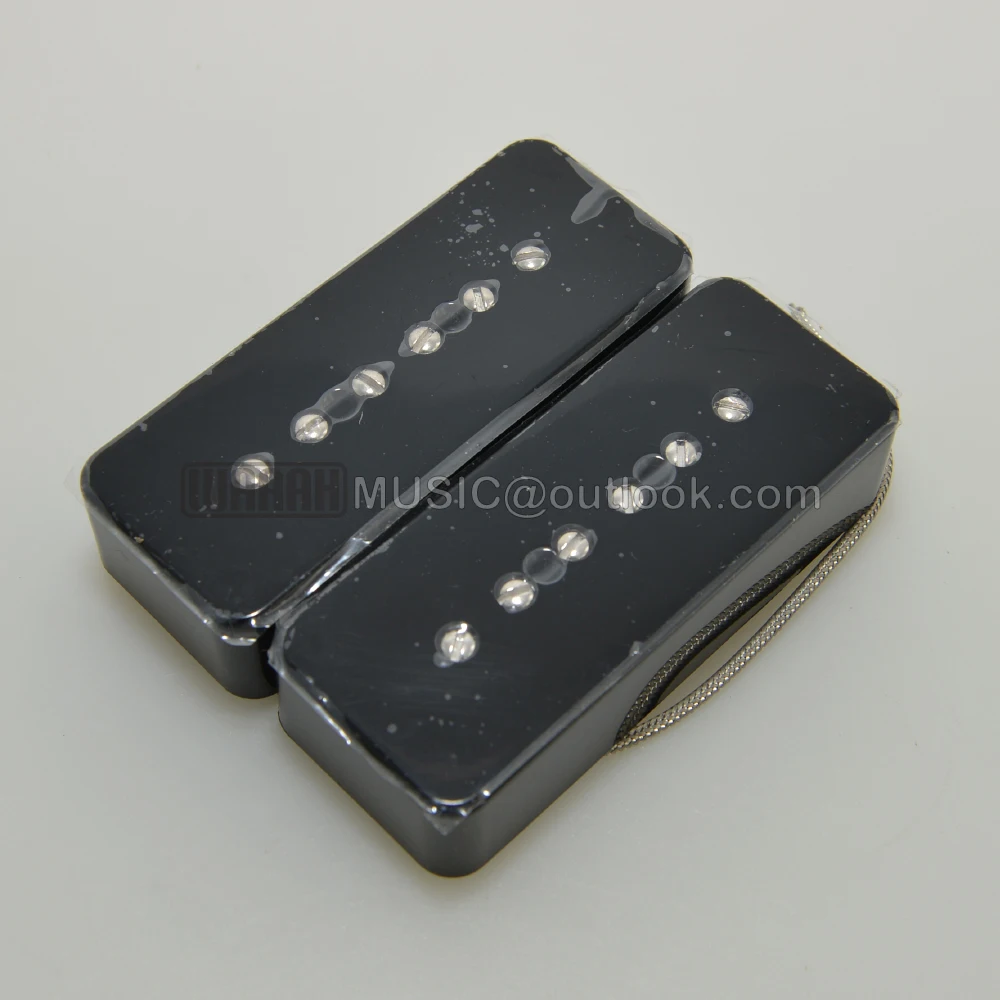 A Set Vintage P90 Alnico 5 Magnet Hot 90\'s Electric Guitar Pickup Alnico 2 V90 Pickups