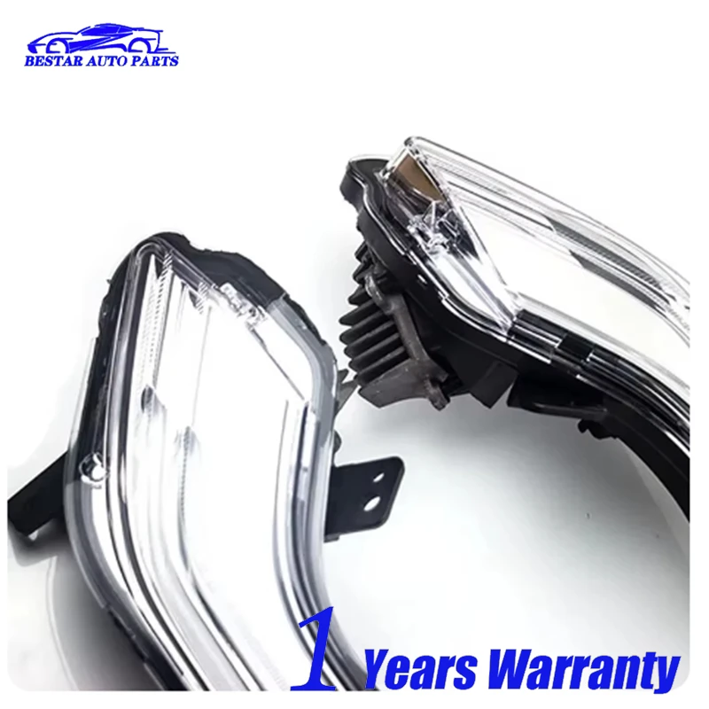 For Peugeot 508 2015 2016 9809087680 9809087780 LED Daytime Running Light Fog Lamp Turn Signal Light DRL Car Accessories