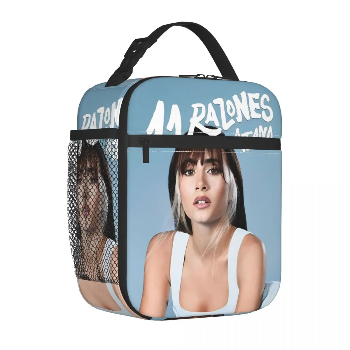 Aitanaed Concert Insulated Lunch Bag Cooler Bag Reusable Lunch Container High Capacity Tote Lunch Box Food Storage Bags