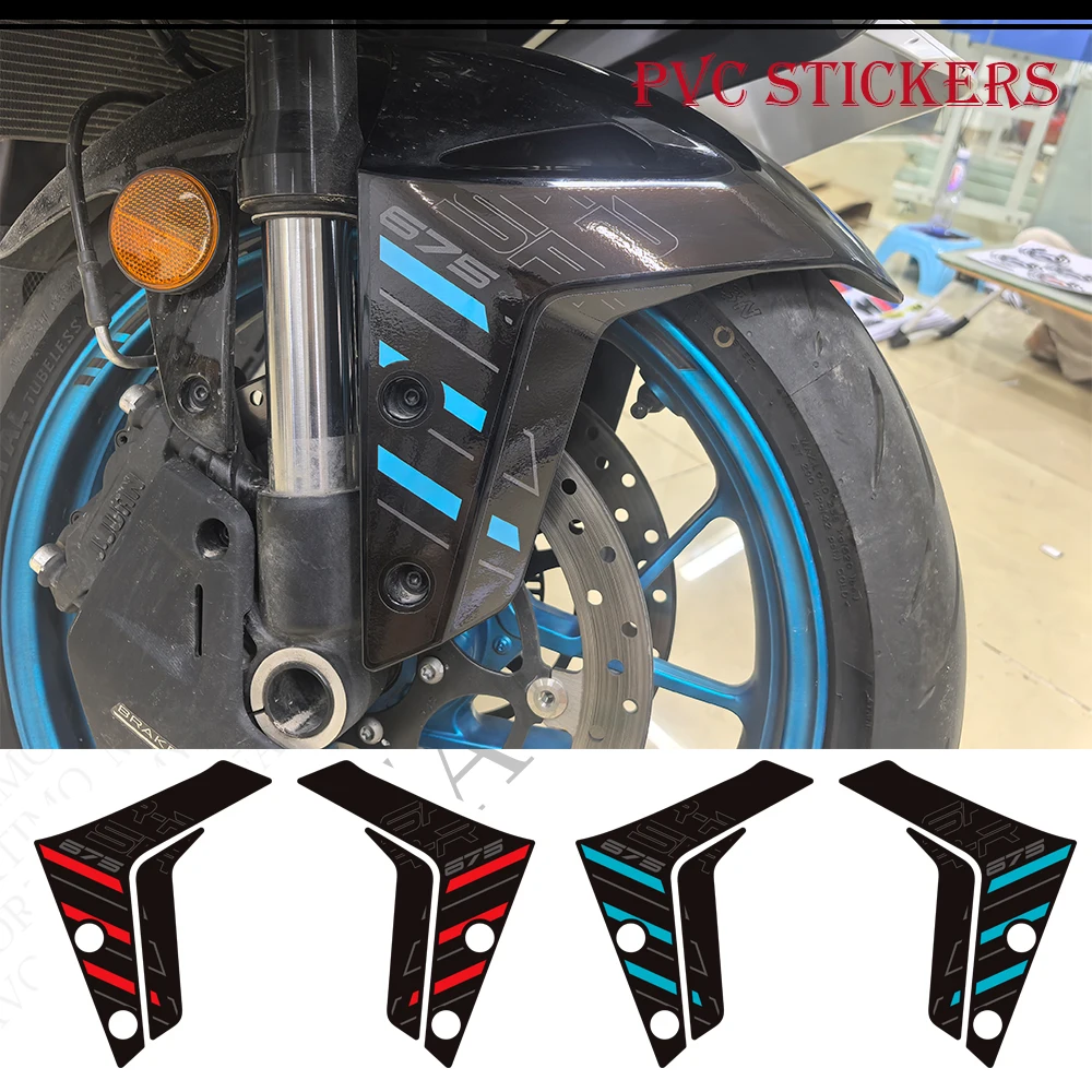 Motorcycle For 675SR-R 675SRR 675 SR R 675SR Tank Pad Knee Fender Front Protection PVC Stickers Decals Accessories 2025 2026