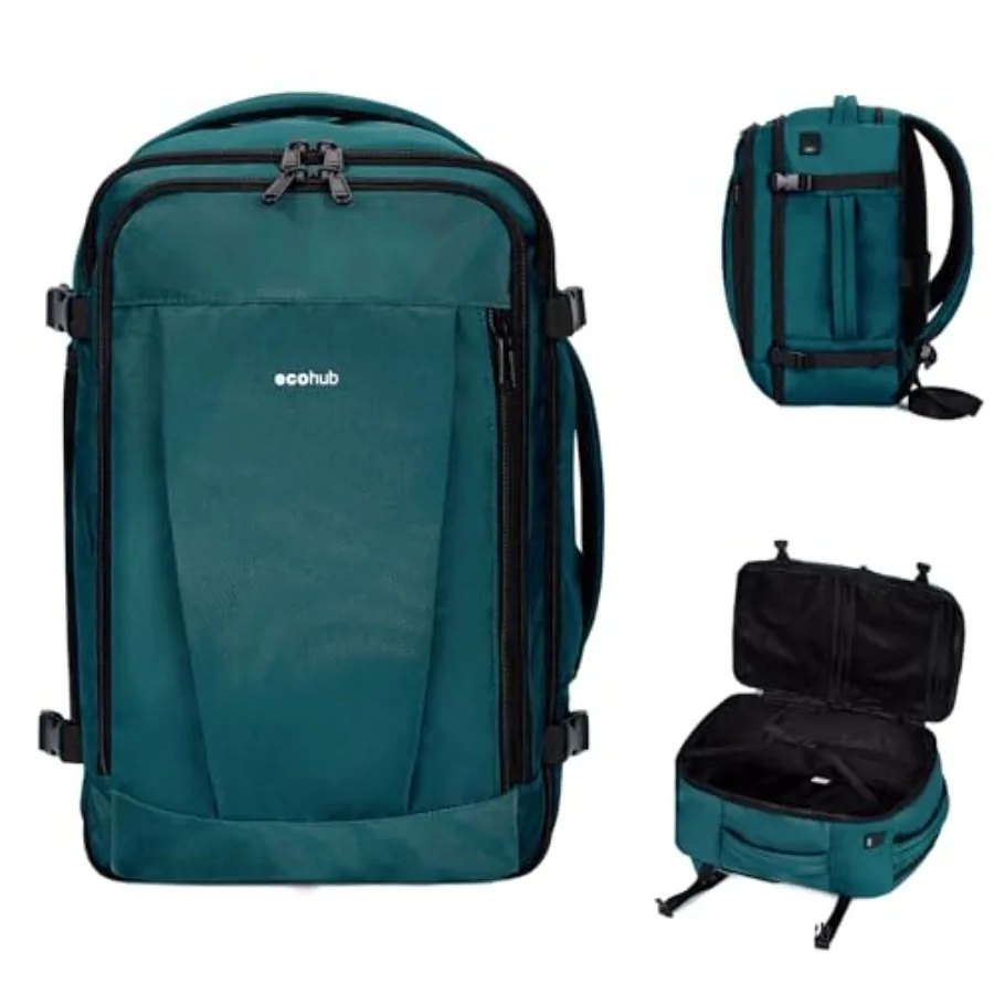 

Travel Backpack 18x14x8 Spirit Airlines Personal Item Bag Carry On Backpack 13 Pockets Large Work Casual Daypack for men Airlin