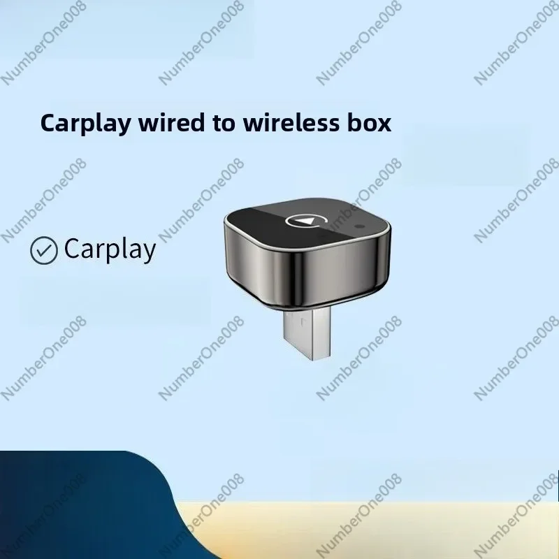 2-in-1 Mirror Auto Car Interconnect Box: Wired To Wireless, Carplay