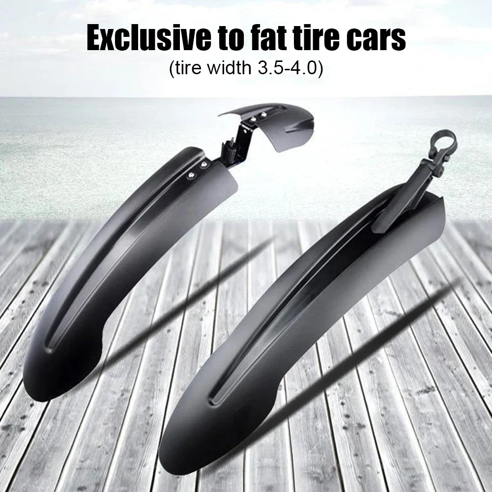 

Защита передних и задних шин для снежного велосипеда, аксессуары для велоспорта для велосипедов 20, 24, 26, 27,5 дюймов, кронштейн для предотвращения брызг от брызг