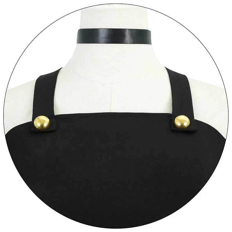 ミリーハズビン Helluva コスプレ衣装ホーンヘアピン女性ハロウィンパーティーアニメコミックコンベンションロールプレイング衣装