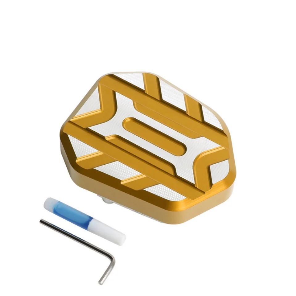 مناسبة لهوندا كروس شبل الأشبال CC110 تجديد دواسة الفرامل توسيع المضادة للانزلاق القدم الفرامل والعتاد زيادة الوسادة #6