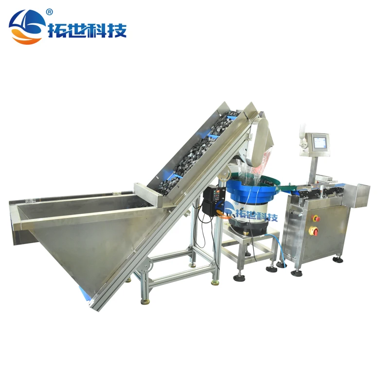 Macchina per lo smistamento di frutta e frutti di mare per pesci Trasportatore a alimentazione automatica Macchina per la classificazione del trasportatore a tavola rotante per alimentazione separata