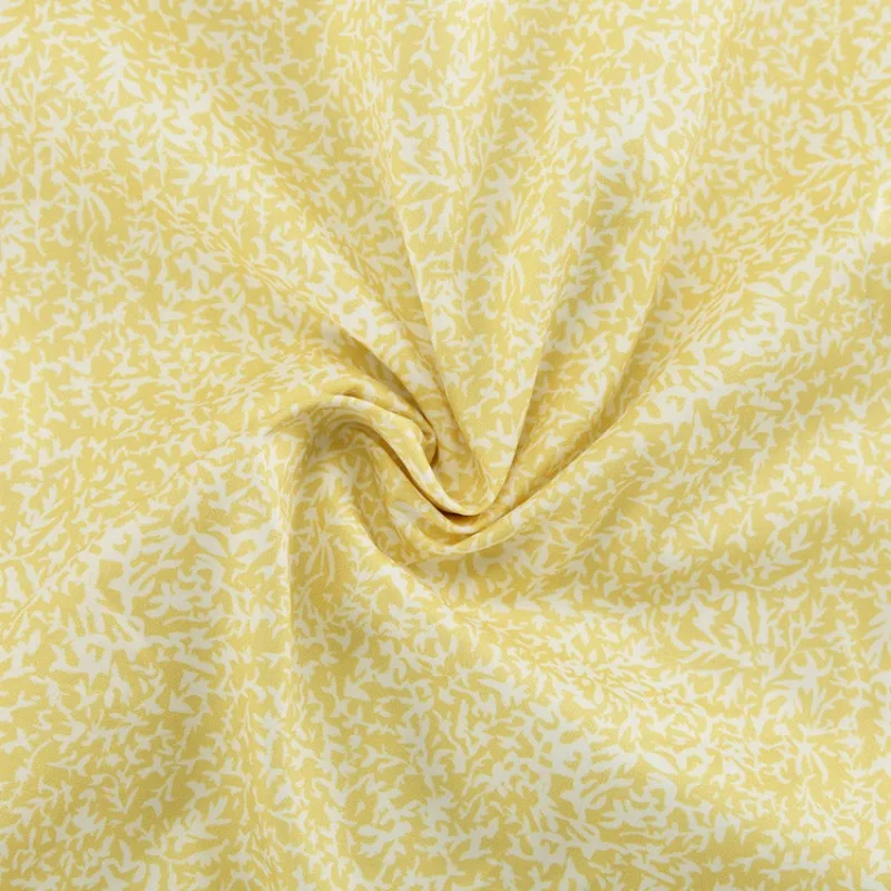 Elegantes Gelbes Blumenprint-Partykleid für Damen Boho V-Ausschnitt Rüschen Puffärmel Hohe Taille Fließendes A-Linien Kurzes Sommerkleid – Detail 9