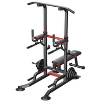 FOR selling Professional Pull Up Bar indoor Bench Sheet Parallel Barbell Stand Multi Function Single Parallel Bar Rack