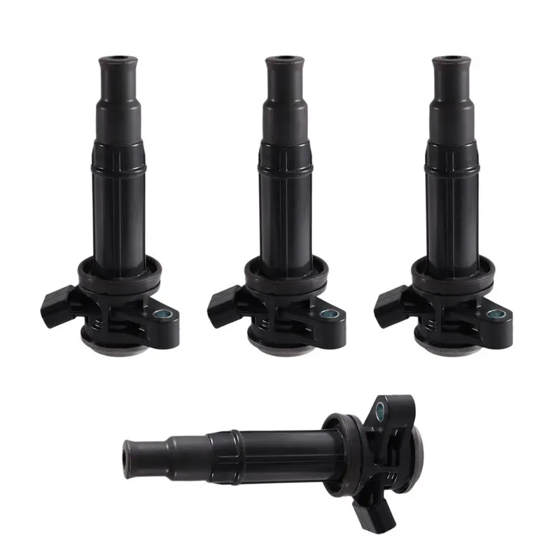A80X-4Pcs Ignition Coils 90919-02227 9091902227 For Toyota MR2 Celica Caldina RAV4 1989-2002