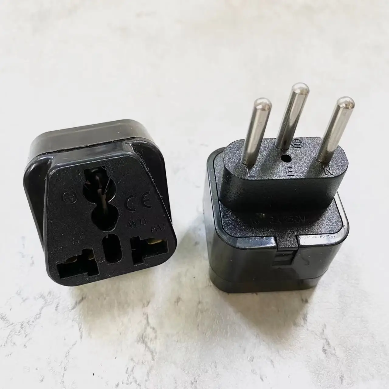 

European Plug Adapter Power Converter Travel Plug Adaptor from US/UK/EU to Swiss for Switzerland