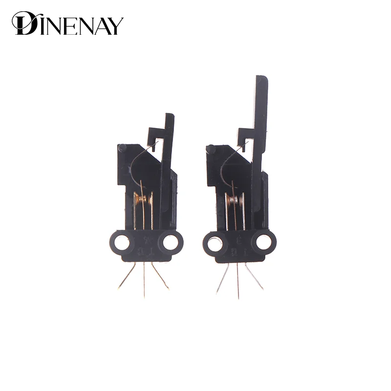 5PCS Long Handle/Short Handle Switch For Magnetic Cassette Holder Tape Recorder Movement Silver Contact