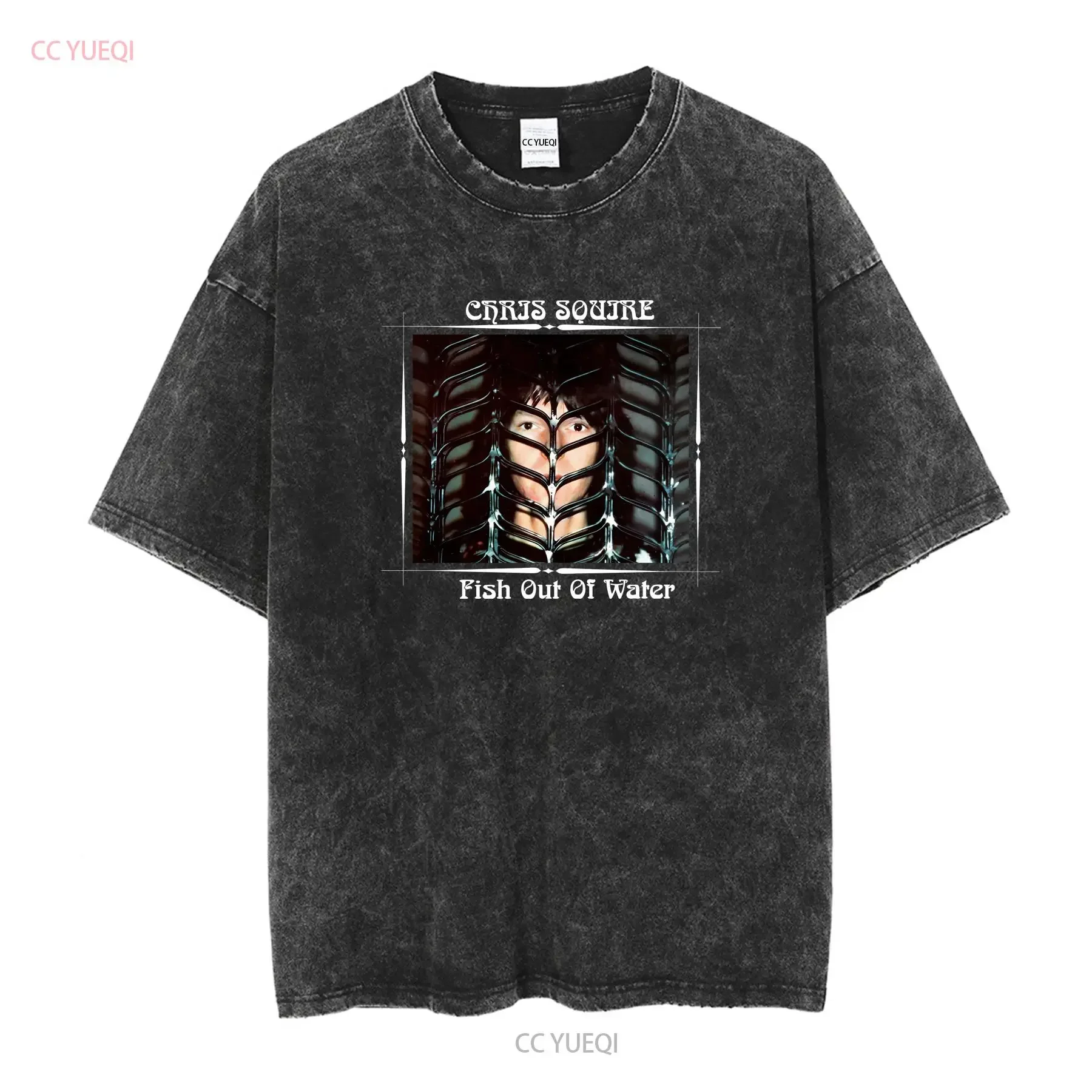 Yes Band Chris Squire Fish Out Of Water For Fan Black All Size T Shirt FA819 vintage Washed designer clothes Versatile