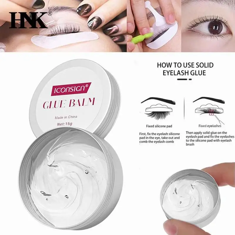 Lash Perm Glue Balm For Lash Lift And Eyebrow Perm Eyebrow Perm Glue Strong Sticky Long Lasting Women Makeup Lash Lift