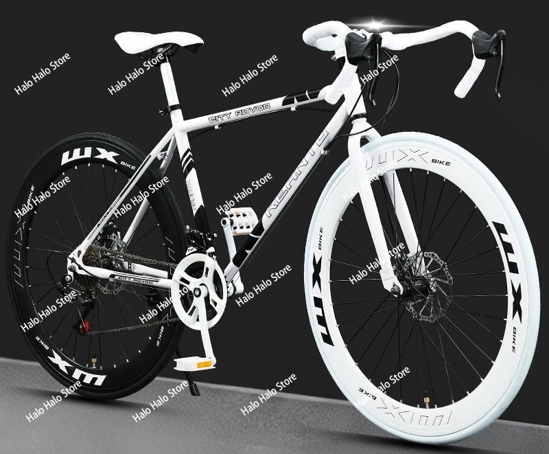 Fixed Gear Road Bike Lightweight Drop Bar Solid Tire Commuter Single Speed