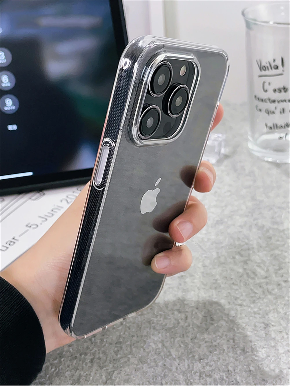 High Quality Ultra Thin HD Transparent Soft TPU Case For iPhone 17 Pro Max 16 15 14 Plus 13 12 11 X Shockproof Clear Back Cover