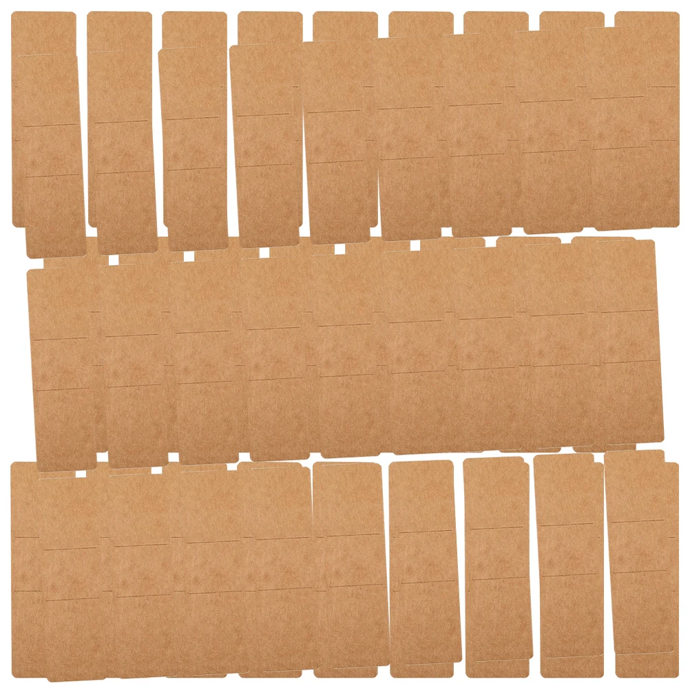 

30 Pcs Bookmark Cover Creative Holder Clear Plastic Sleeves Office Supplies Vintage Bookmarks Recyclable Markers
