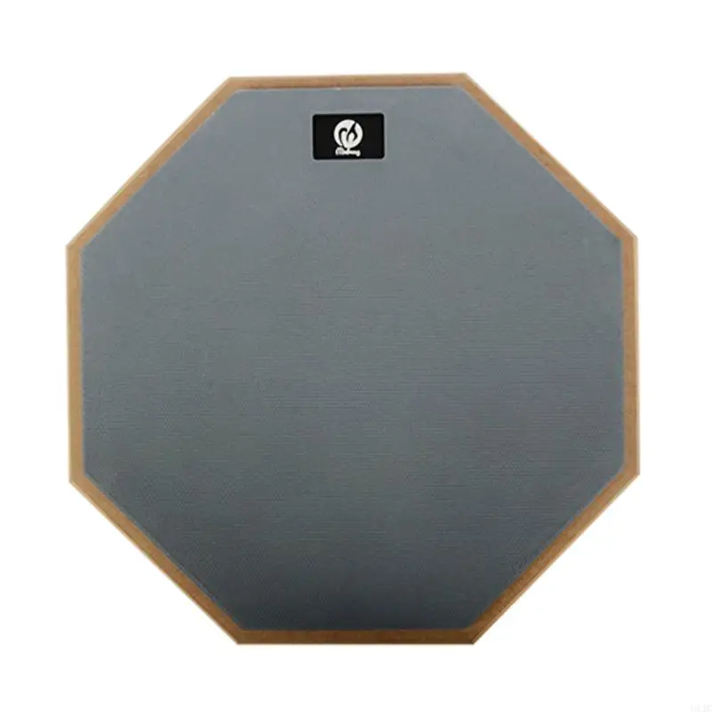 U1JC Silent Drum Practice Pad 8 Inches Double Sided Drum Pad Snare Drum Pad For Quiet Workouts On Snare Drums & On Your Lap