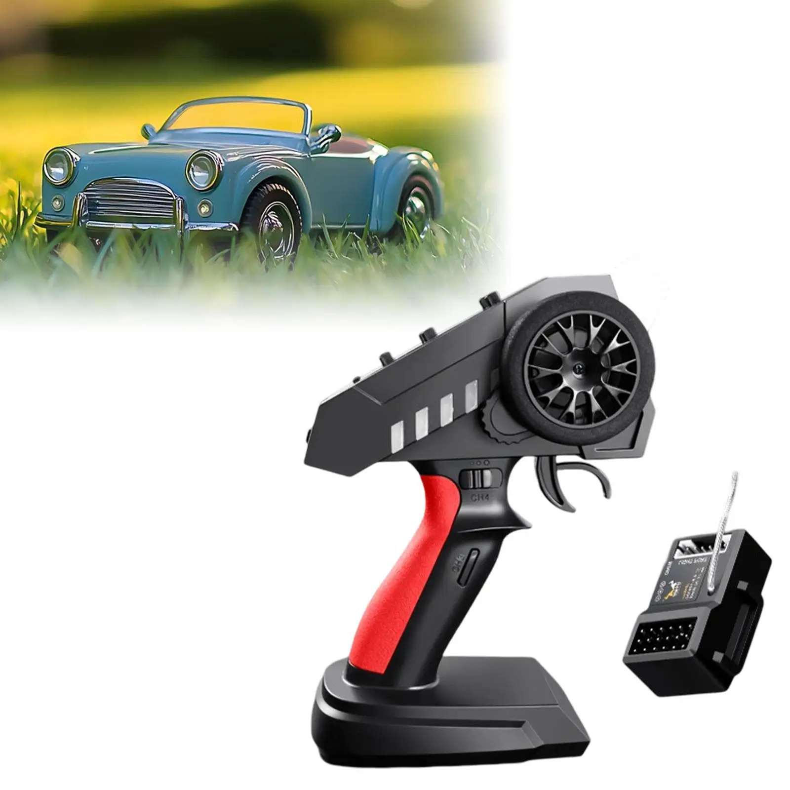 RC 송신기 및 수신기 6채널 전문가용 고감도 업그레이드