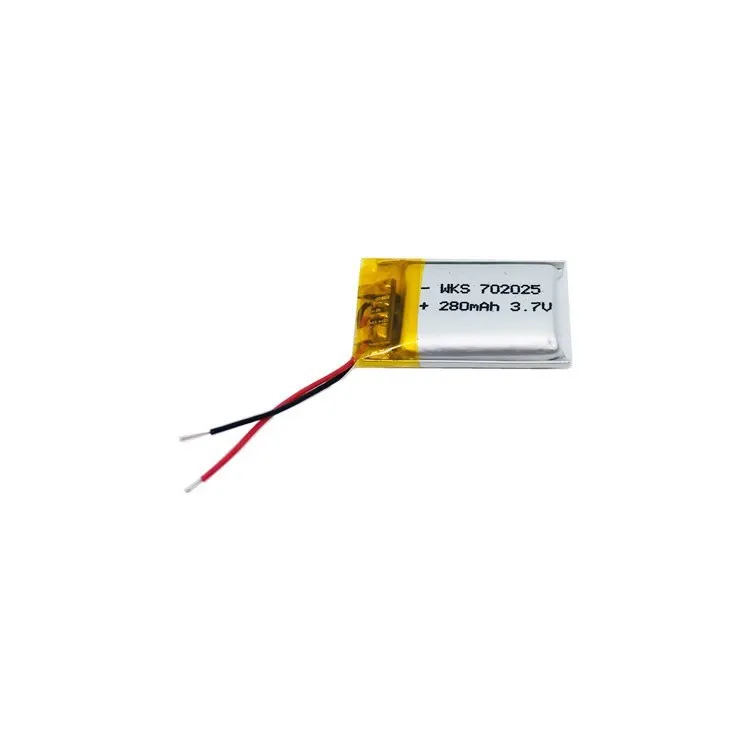 702025 polymer lithium battery 3.7V 300MAh for small night light Bluetooth speaker battery in stock