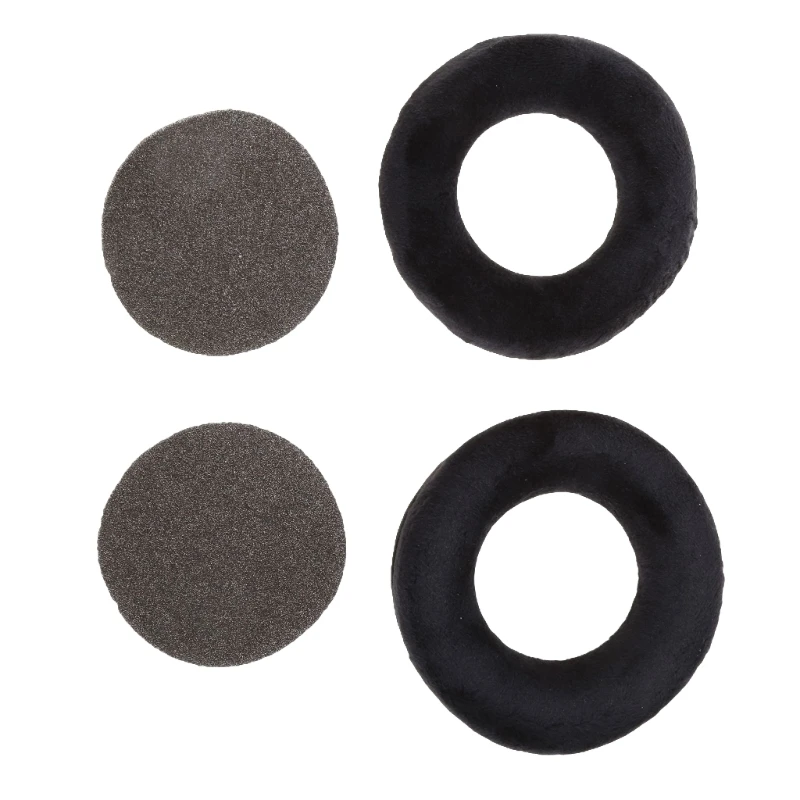 1 Pair of Replacement Ear Pads Cushion Earmuffs Cover Parts Earpads Pillow Replacement for DT880 DT860 DT990 DT770 Headp