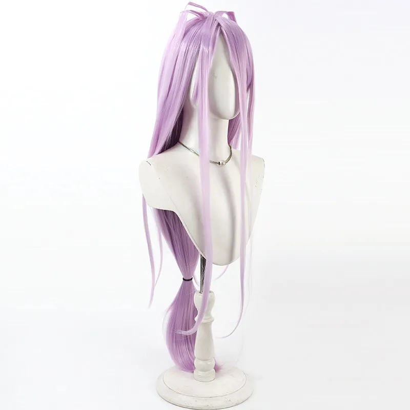 Sengo Muramasa Cosplay Wig Touken Ranbu Purple Long Heat Resistant Synthetic Hair Halloween Party Role Play Carnival + Wig Cap - view 3