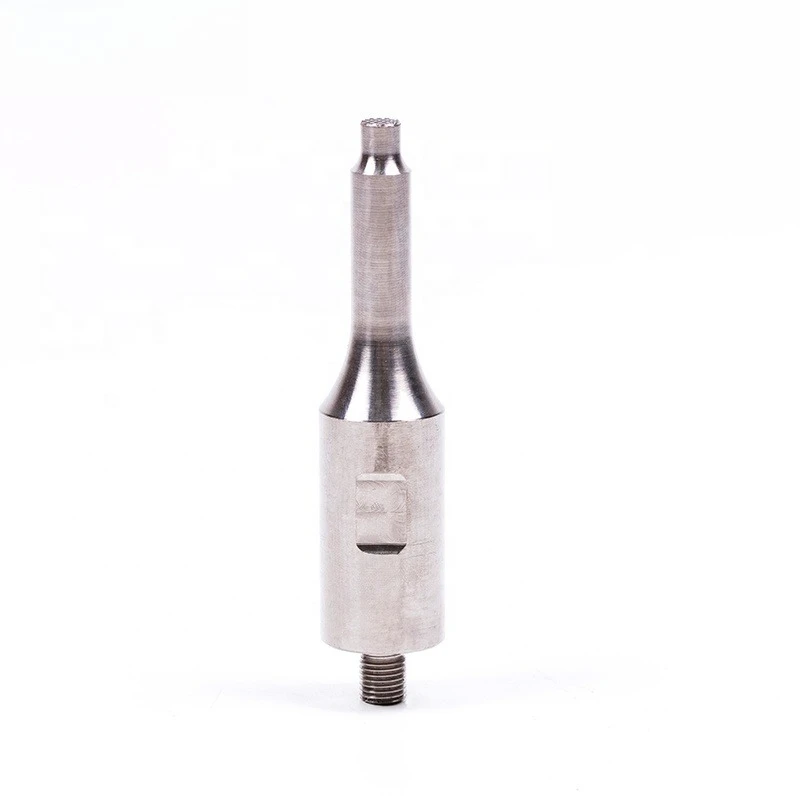 28khz/ 35khz Titanium Alloy Mask Earloop Machine Head Molding Plastic Mold Ultrasonic Spot Welding Tip Horn