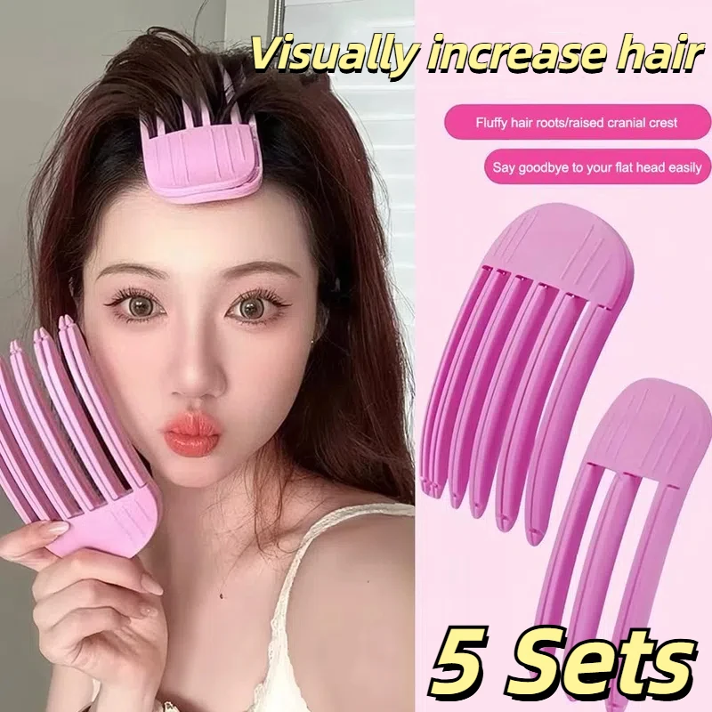 Fluffy Hairpin Curling Bangs Clips Hair Root Volumizing Hair Clip Women Curling Fixed Shape Clip Kit Fashion Volume Hair Roller