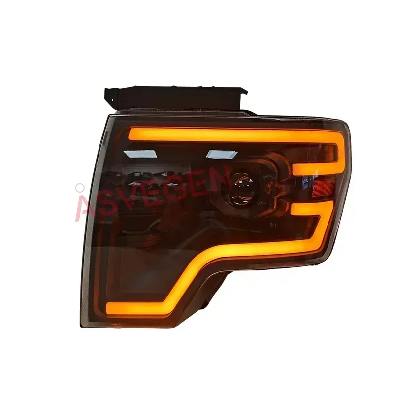 New design Headlight Assembly For F150 2009 2010 2011 2012 2013 2014 Full Led Head Lamp with Truning signal+DRL