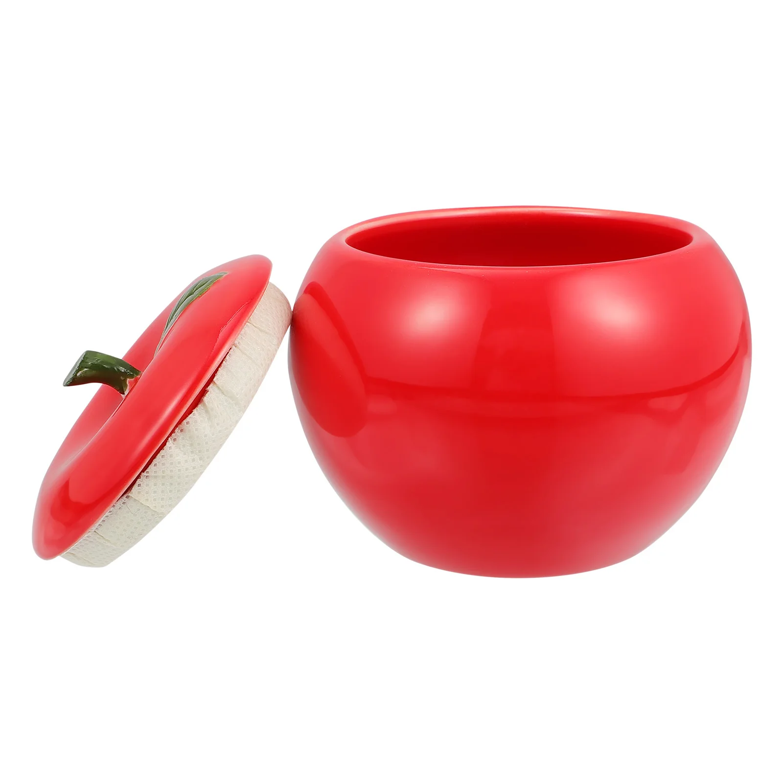 

1Pcs Ceramic Candy Jar Decorative Fruit Lid Creative Desktop Food Container Xmas Tea Bottle Kitchen Storage Jars