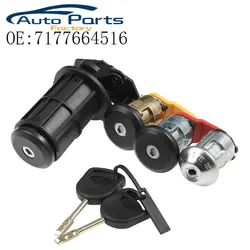 Nuovo Set completo di serrature per porte con 2 chiavi per Ford Ka Escort Fiesta 7177664516