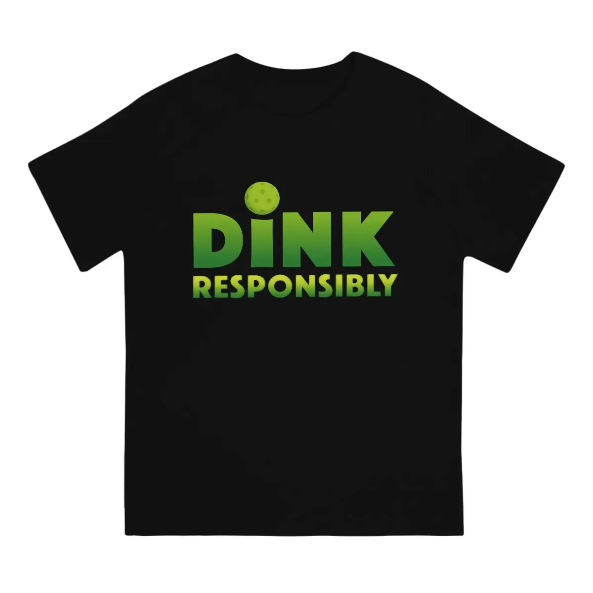 Dink Responsibly Dink Responsibly Tshirt Graphic Men Tops Vintage Alternative Summer Polyester  Clothing Harajuku T Shirt