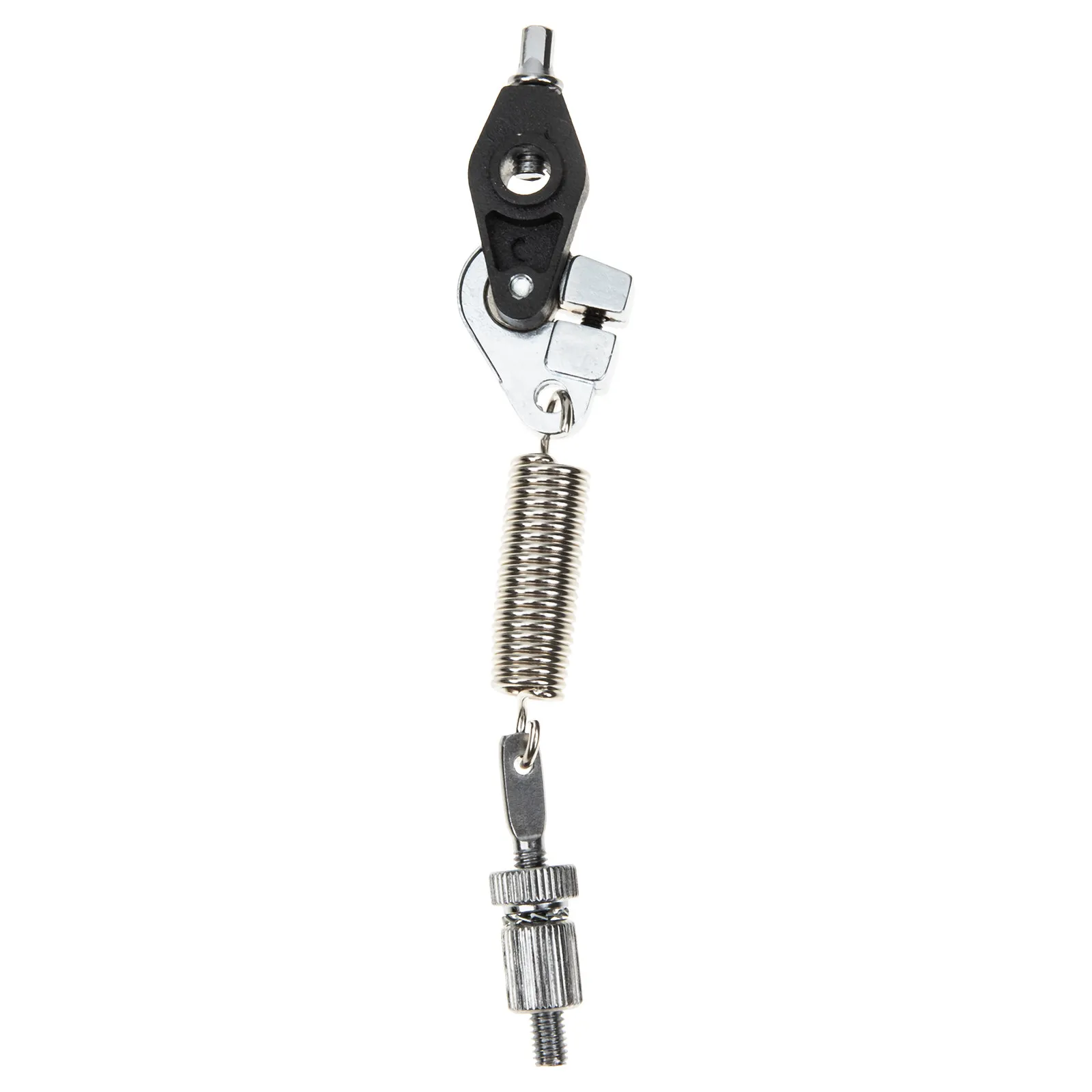 Resorte de pedal de bombo de acero inoxidable, tensor de gancho, piezas y accesorios fiables para reparación de batería